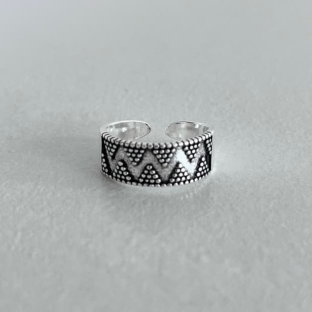 보헤미안 청키 반지