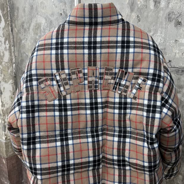 [L]슈프림 리버시블 푸퍼