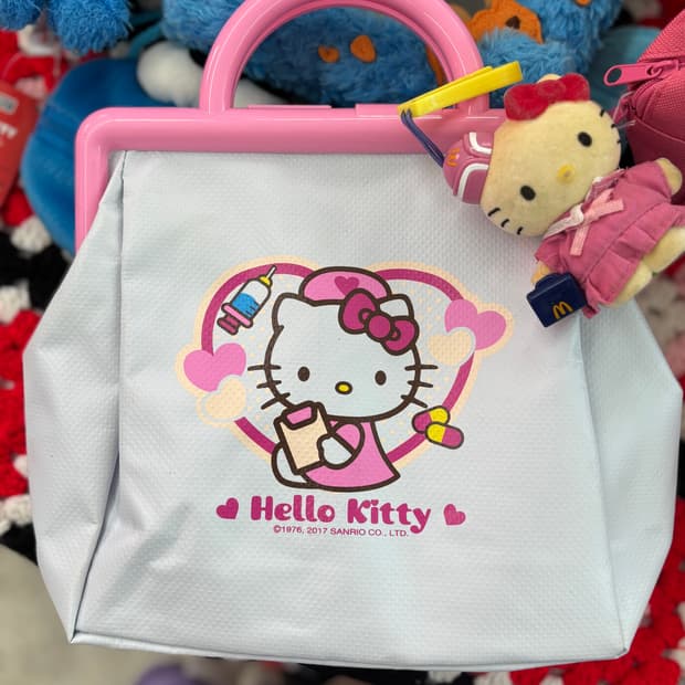 Vintage Nurse Hello Kitty Bag