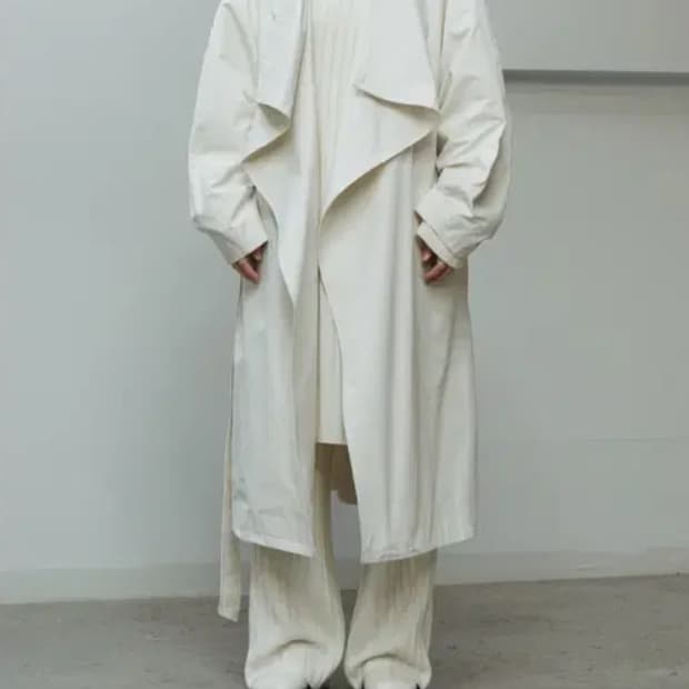 Le17septembre 게버딘 트렌치코트