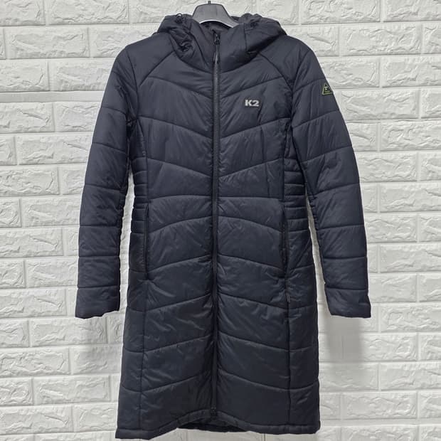 택포// K2 경량 롱패딩 100 블랙
