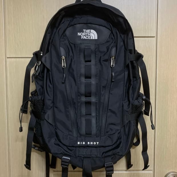 노스페이스 빅샷 블랙 백팩