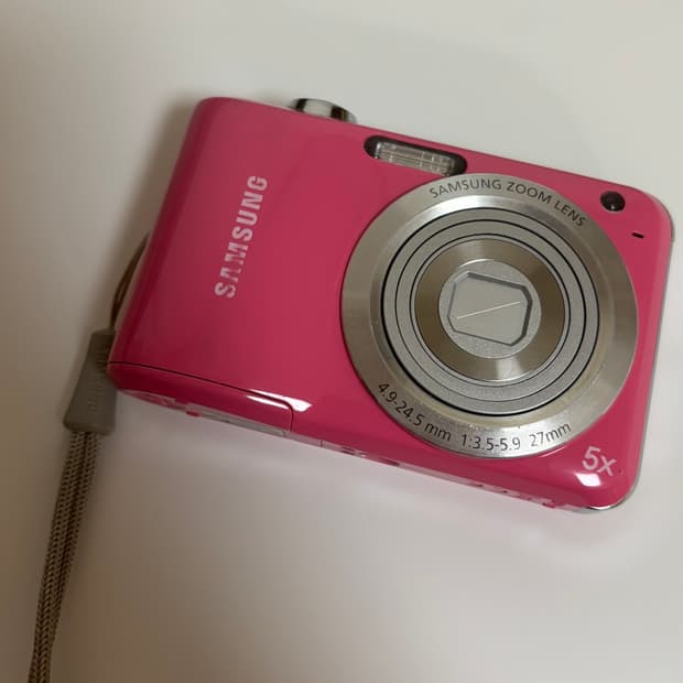 삼성 VLUU ES30 핑크 디지털카메라