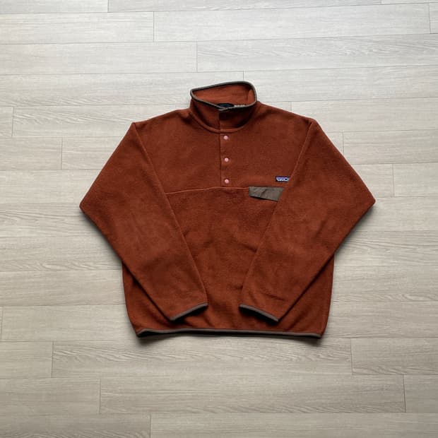 파타고니아 신칠라 브라운 컬러 빈티지