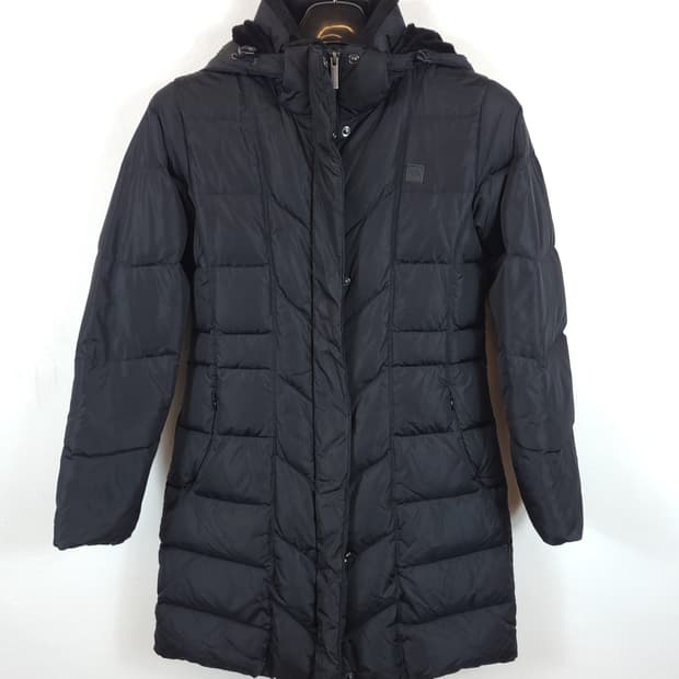 노스페이스 여성 구스롱패딩 블랙 90(M)