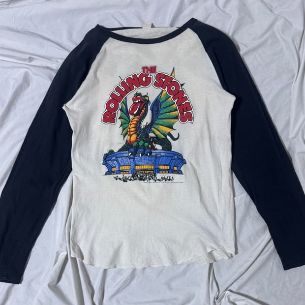 빈티지 롤링스톤즈 래글런 롱슬리브