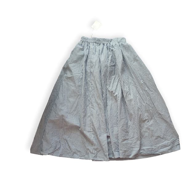 모리걸 stripe 블루 스커트 