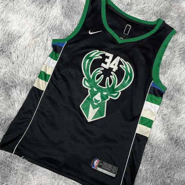 나이키 NBA 밀워키 벅스 야니스 아데토쿤보 바스켓 져지 5430