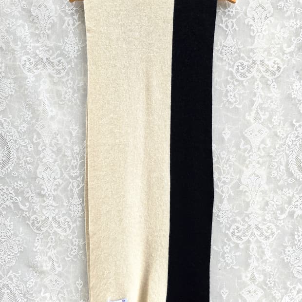 캐시미어 100% 니트 머플러