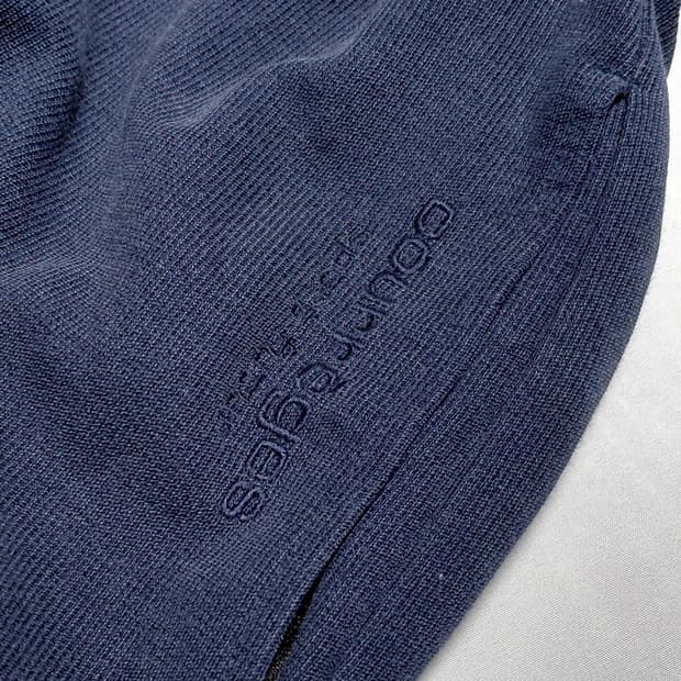 [M/네이비] 꾸레쥬(Courreges) x 데상트 핀턱 조거 팬츠