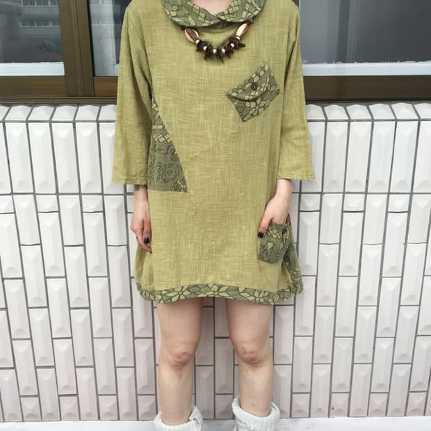Ethnic mood onepiece