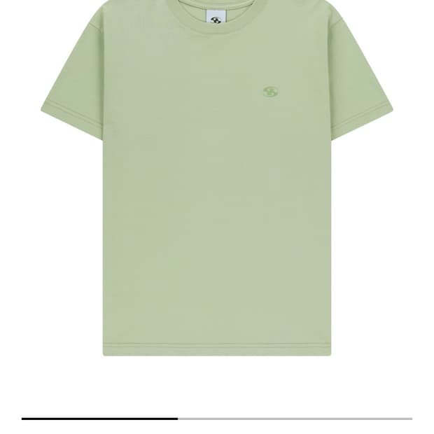 산산기어 25SS 로고 티셔츠 라이트그린 LOGO T-SHIRT