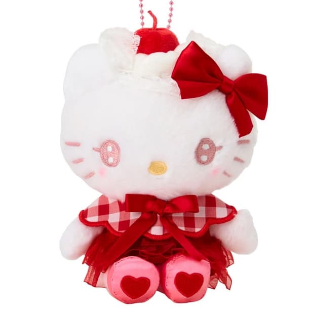 휘핑 체리 헬로키티 키링