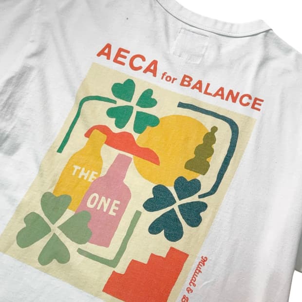 AECA WHITE 에이카 화이트 반팔티