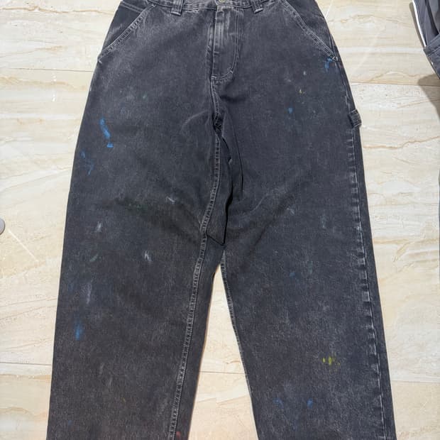 메종마르지엘라 카펜터 페인팅 데님 22ss