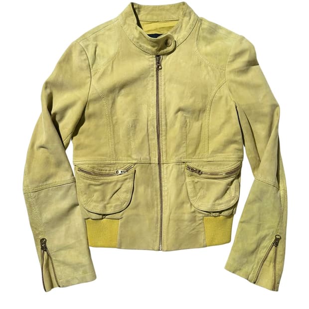 막스마라 막스앤코 램스킨 스웨이드 자켓