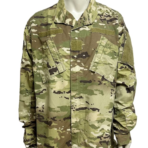 미군 OCP 멀티캠 전투복 상의 (L/XL) (XL)