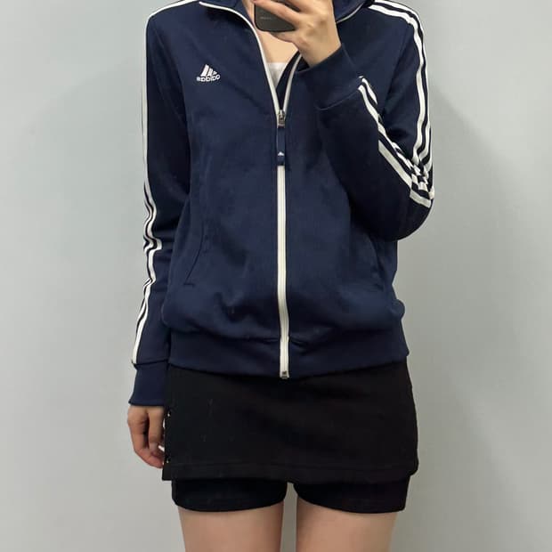 아디다스 네이비 트랙 져지