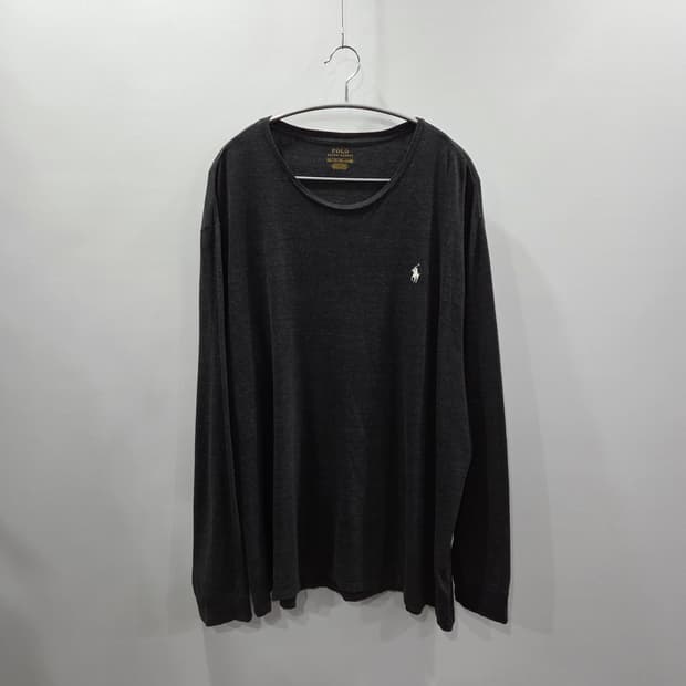 폴로랄프로렌 코튼 롱슬리브 다크그레이 XXL