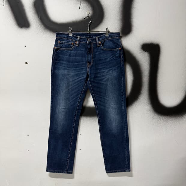 리바이스 오리지널 511 레더탭 데님 팬츠