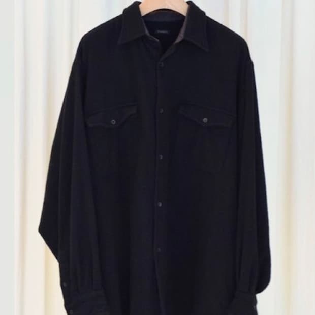 [2] 24AW Comoli 울 캐시미어 CPO 셔츠