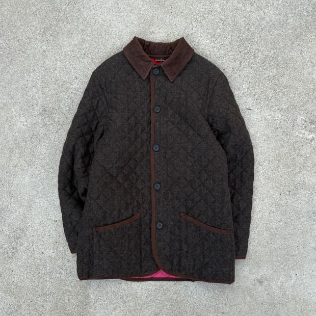 매킨토시 맥킨토시 울 퀼팅 자켓