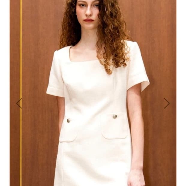 제너럴아이디어 트위드 원피스