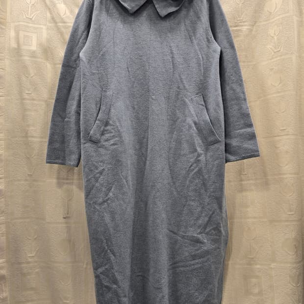 한섬 SJ SJ 니트 후드 롱 원피스 66