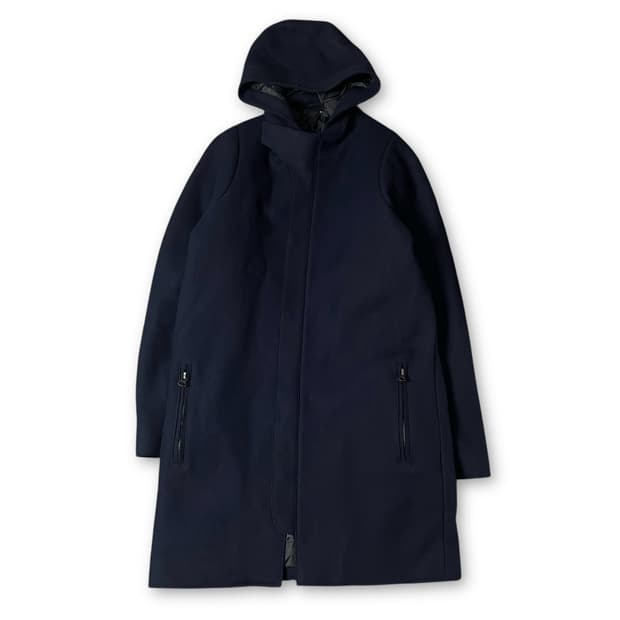 아크네 스튜디오 네이비 후드 코트 자켓 52