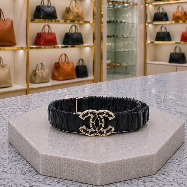 [A급] 샤넬 스트라스 벨트 판매합니다!!!