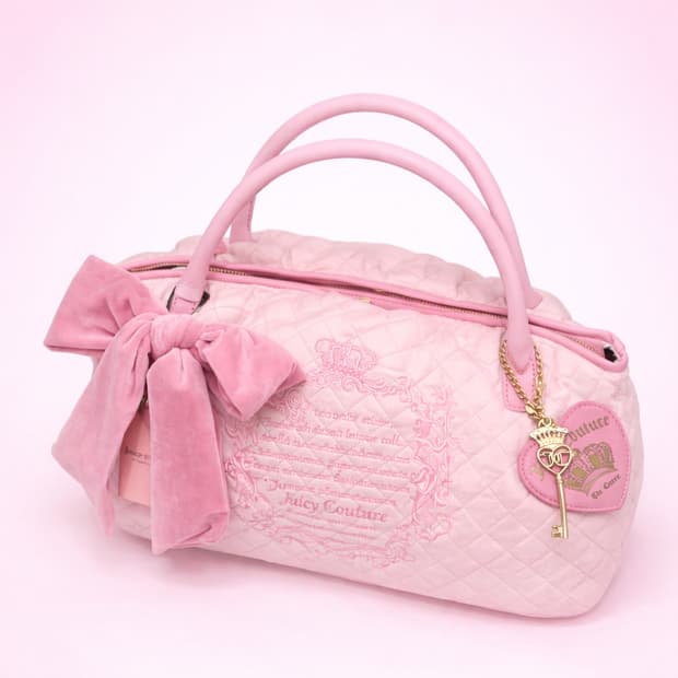 쥬시꾸뛰르 페어리테일 로열백 핑크 가방 juicy couture