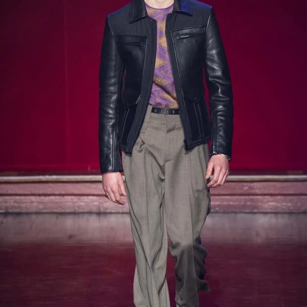 구매) 마르지엘라 15fw 레더 자켓