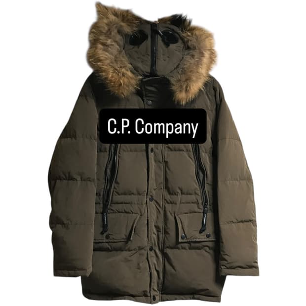 Cp컴퍼니 라쿤 노르지 누빔패딩점퍼(고글상태 전체상태 굿 입니다) 