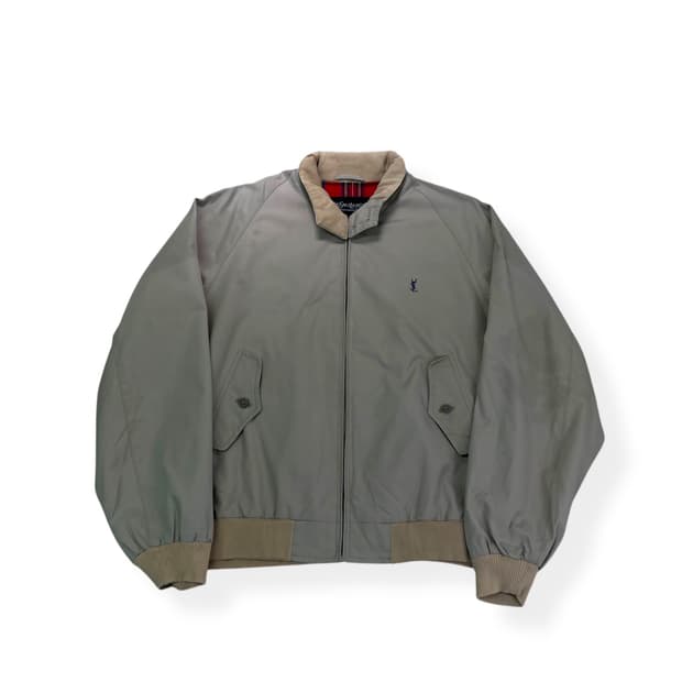 100 입생로랑 90s 바라쿠타 블루종 자켓