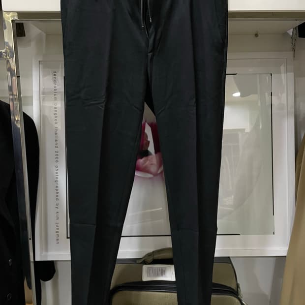 폴로랄프로렌/블랙 스웻팬츠(S)