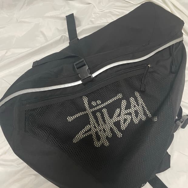 90's Stussy 스투시 슬링백 블랙