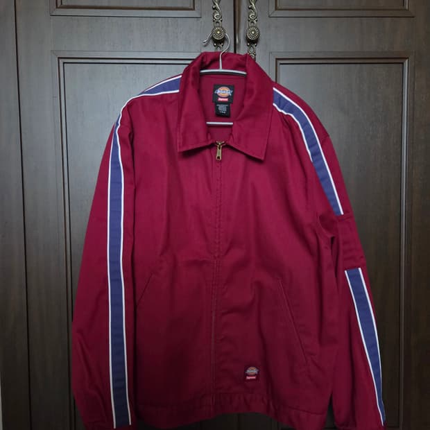 슈프림 디키즈 아이젠하워 마룬 L