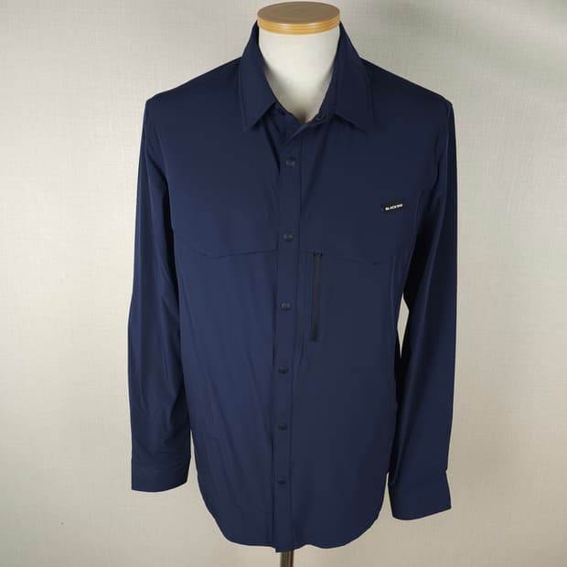 블랙야크 기능성 긴팔남방 남자95사이즈 