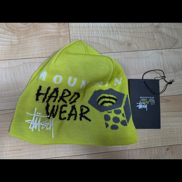 스투시 x 마운틴 하드웨어 메리노 울 스컬캡 비니 (OU7294-726)