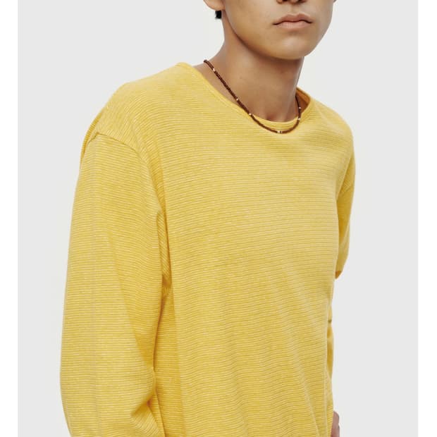 youth cut-off round neck L