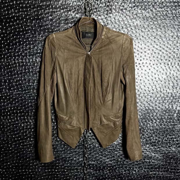 Time 양가죽 스웨이드자켓