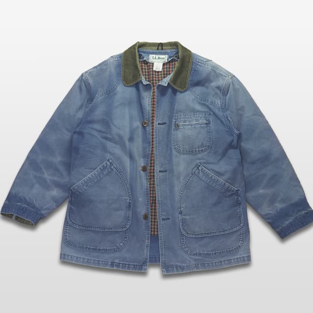 엘엘빈 초어자켓 헌팅자켓 빈티지 블루