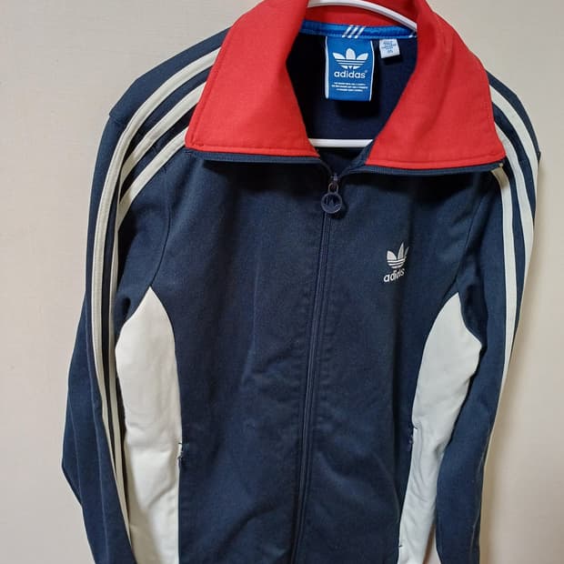 아디다스 유로파 트랙탑 져지 네이비/레드