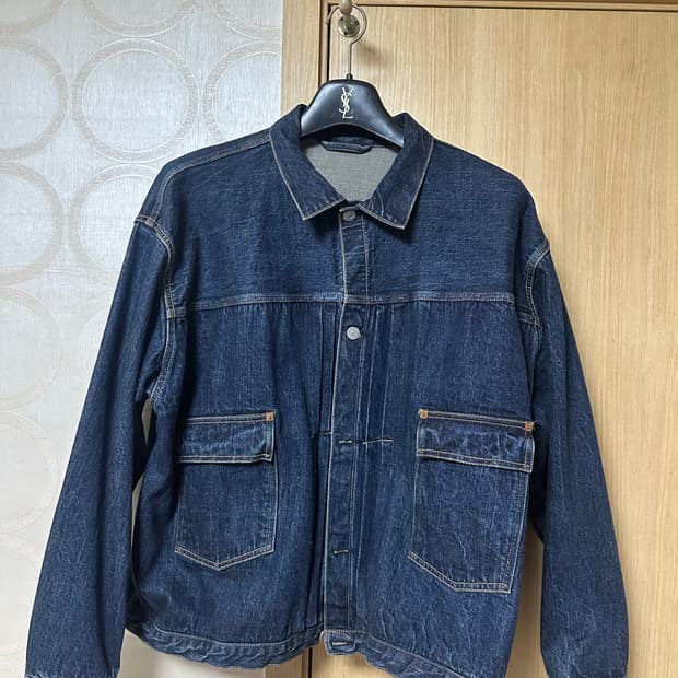 캡틴선샤인 데님 트러커 2P 자켓