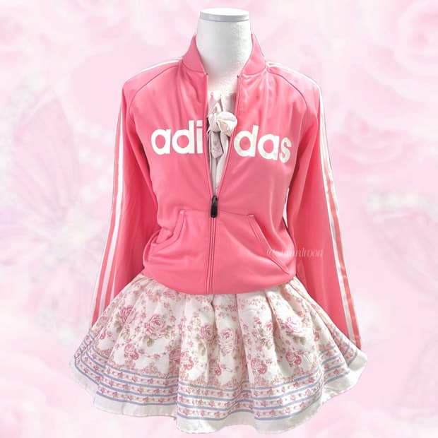 아디다스 슈퍼스타 져지 핑크