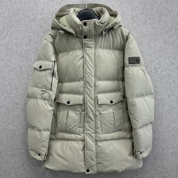 100 밀레 남자 구스다운 패딩