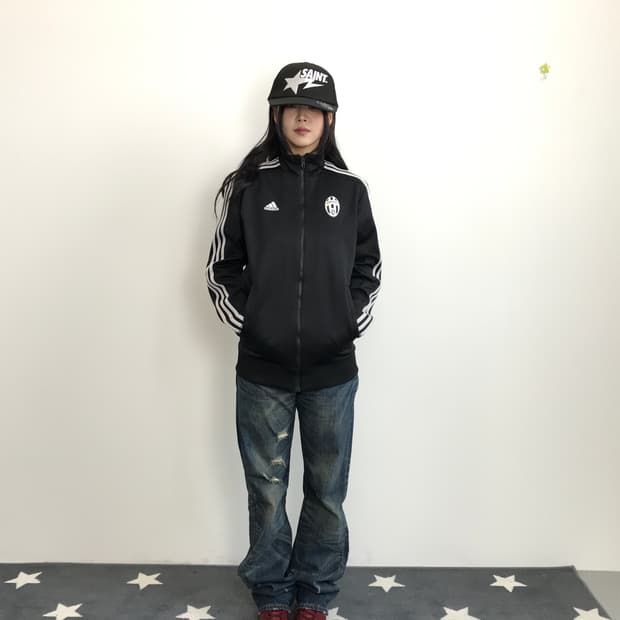 Adidas Juventus Track Jacket Black