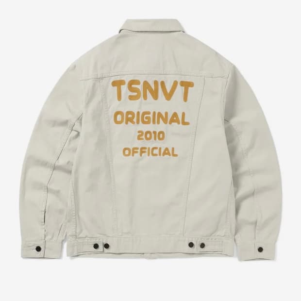 디스이즈네버댓 TSNVT Trucker Jacket Off White
