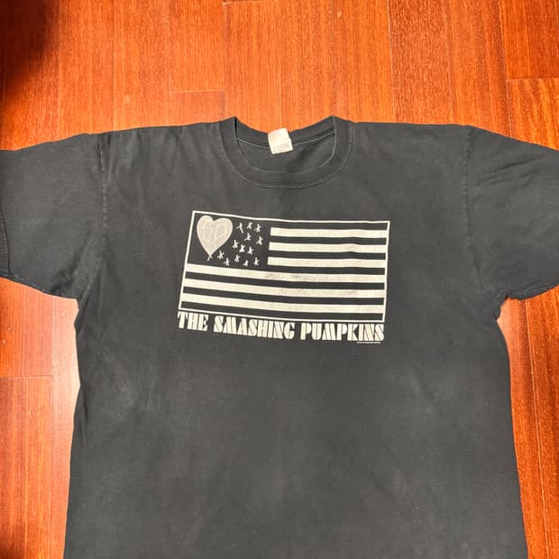 [XXL] 00s Smashing Pumpkins 성조기 밴드티