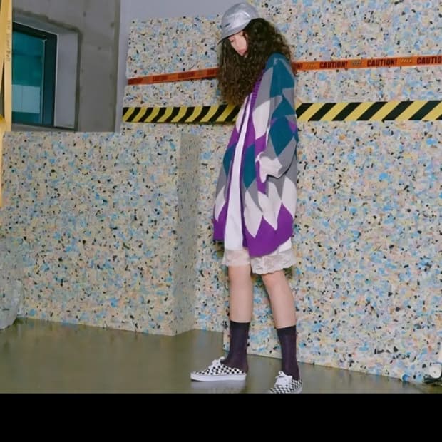 제너럴아이디어 니트가디건 (새상품급)